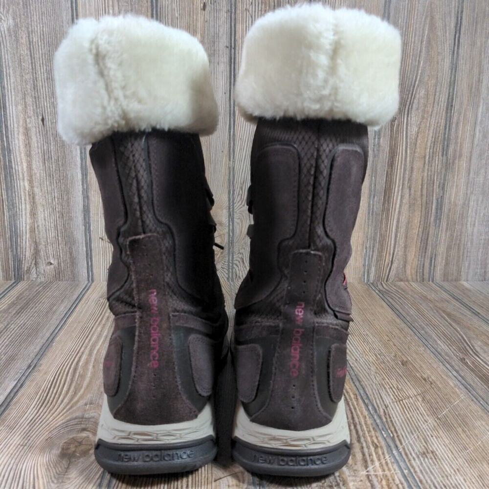 New Balance Heat Fresh Foam 1000 Women Walking Boot Fur Lined Size 8 Winter Snow - Picture 4 of 10